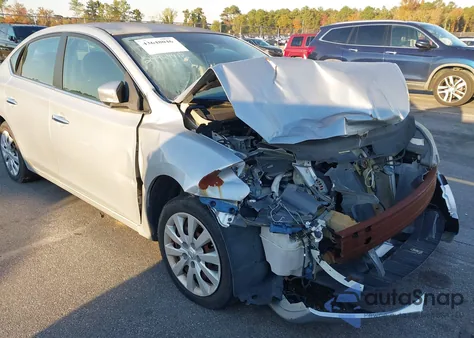 2014 Nissan Sentra Sv из США, поврежденный, VIN 3N1AB7APXEY251644